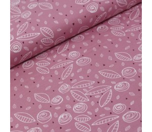 Biojersey - Vintage Roses rosa